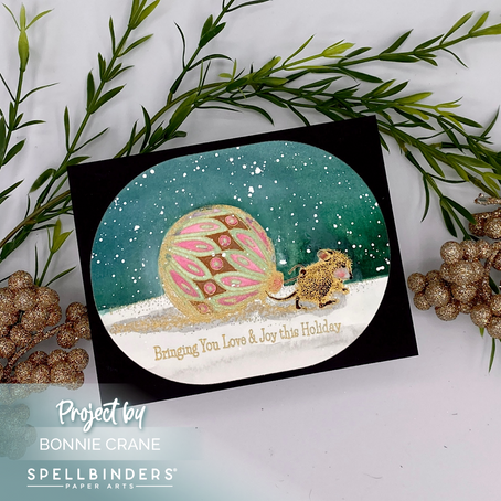Spellbinders’ House-Mouse Holiday Collection featuring Bringing Christmas To You
