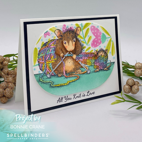 Knit One From Spellbinder’s House-Mouse Winter Collection