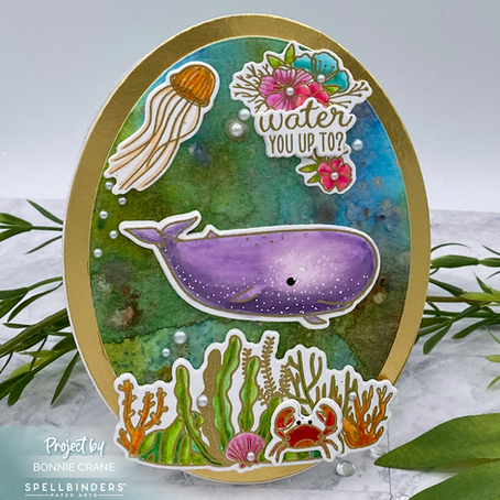 Spellbinder’s Clear Stamp & Die of the the Month for June
