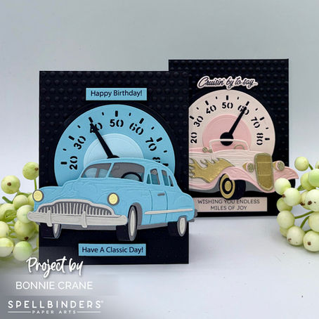 Spellbinders Classic Road Legends 2.0 – Retro Rides & Speedometer Cards