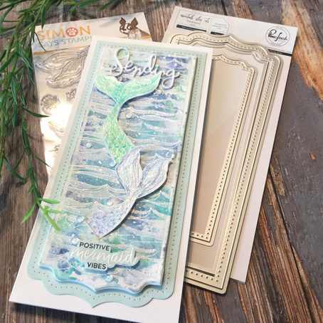 Be a Mermaid with Simon Says Stamp