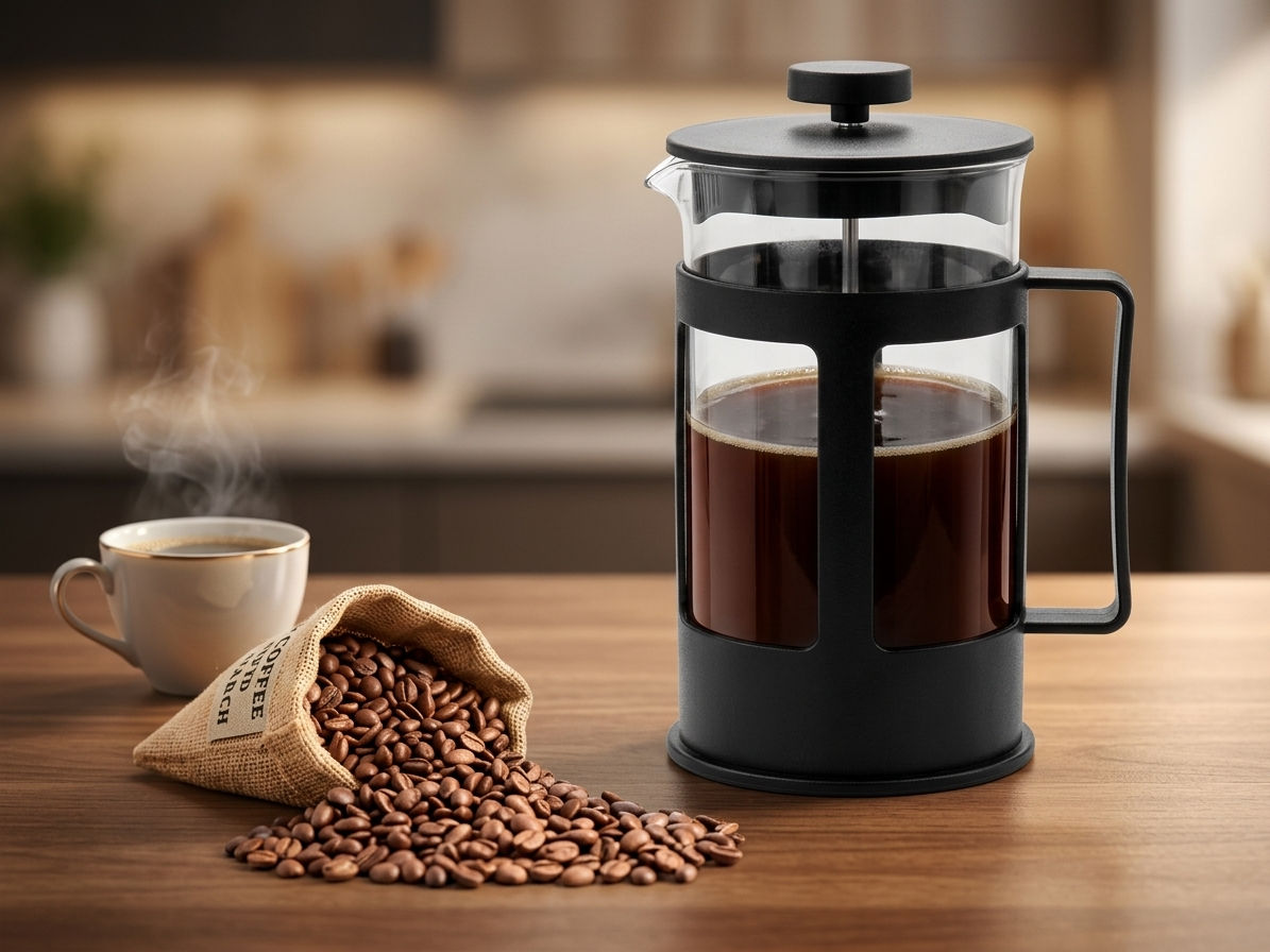 Cafeteira Prensa Francesa Cremeira 600ML