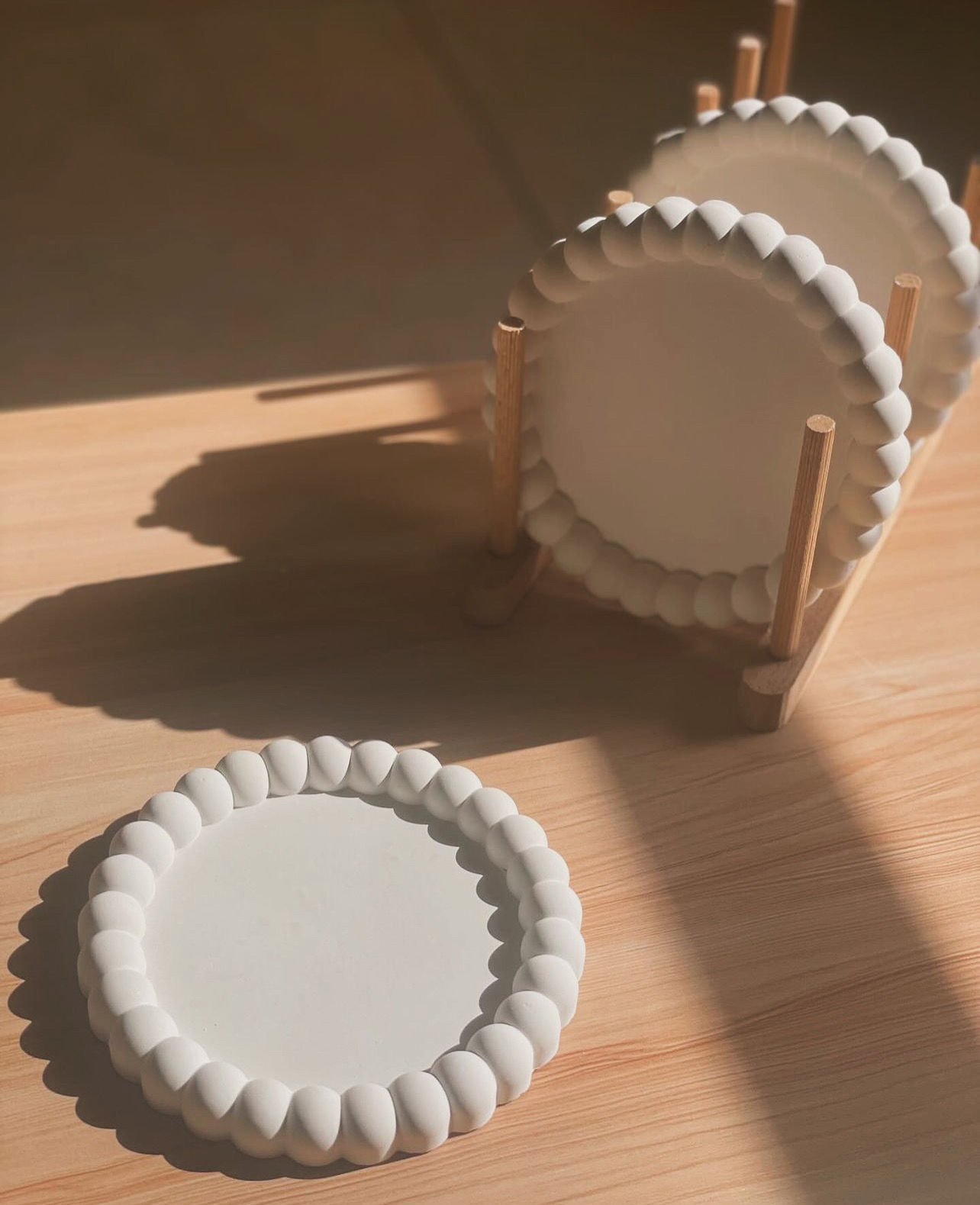 Small concrete coaster 