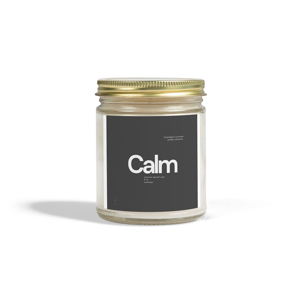 Thumbnail: Scented Coconut Apricot Candles (4oz, 9oz)