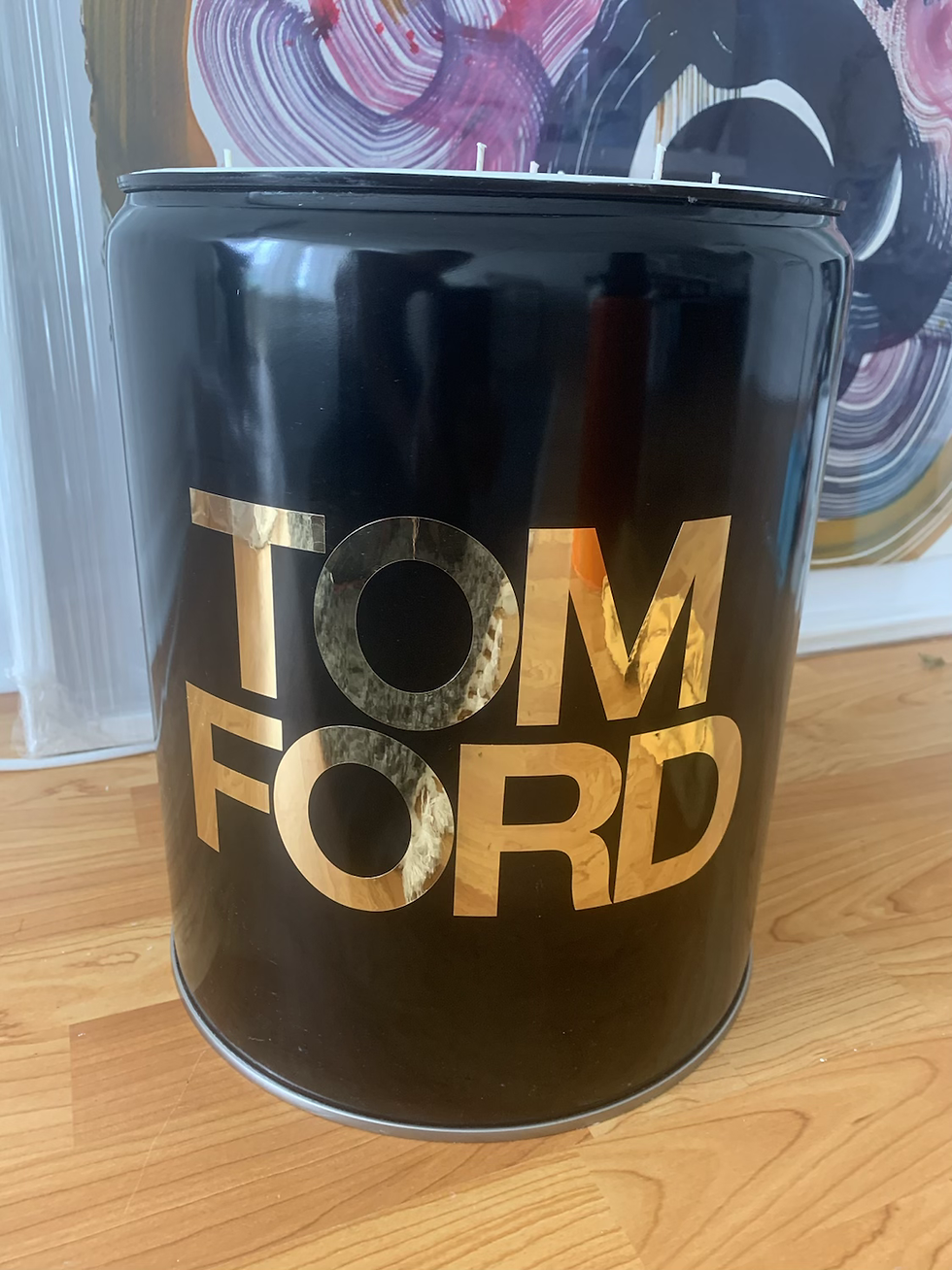 Thumbnail: Tom F inspired, jumbo candle 