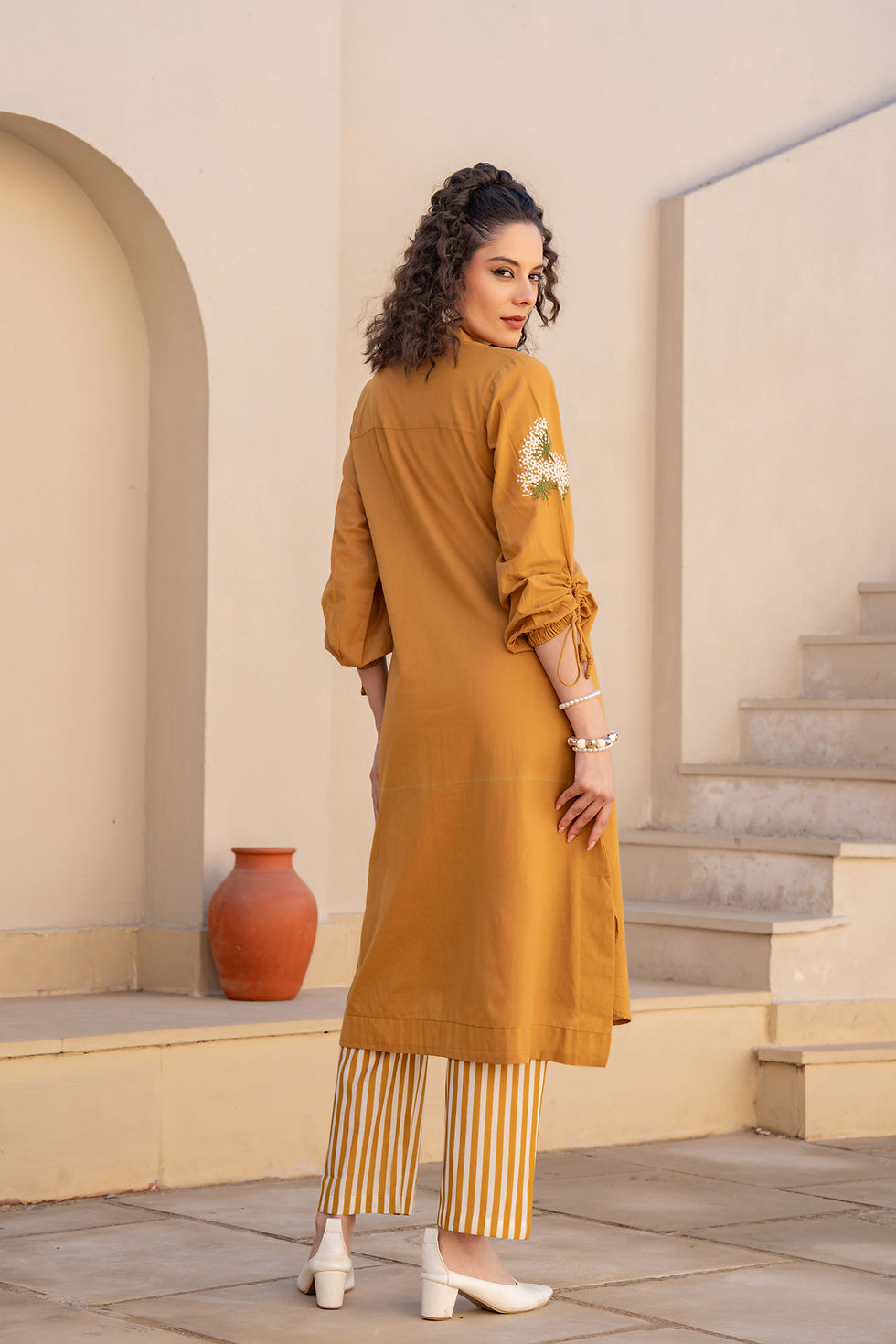 Thumbnail: The Golden Bloom Co-ord Set