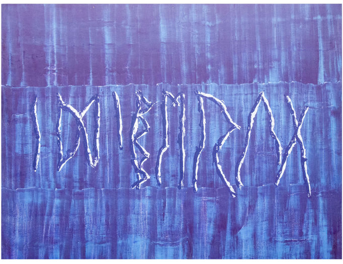 Runes 01 - Pierre de Svingerud - CQFD bleu.jpg
Un tableau de la collection : SIGNATURES.