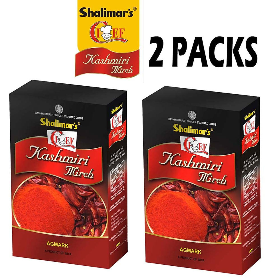 Thumbnail: SHALIMAR'S CHEF KASHMIRI MIRCH 50 GM PACK OF 2