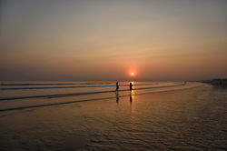 Sunset time