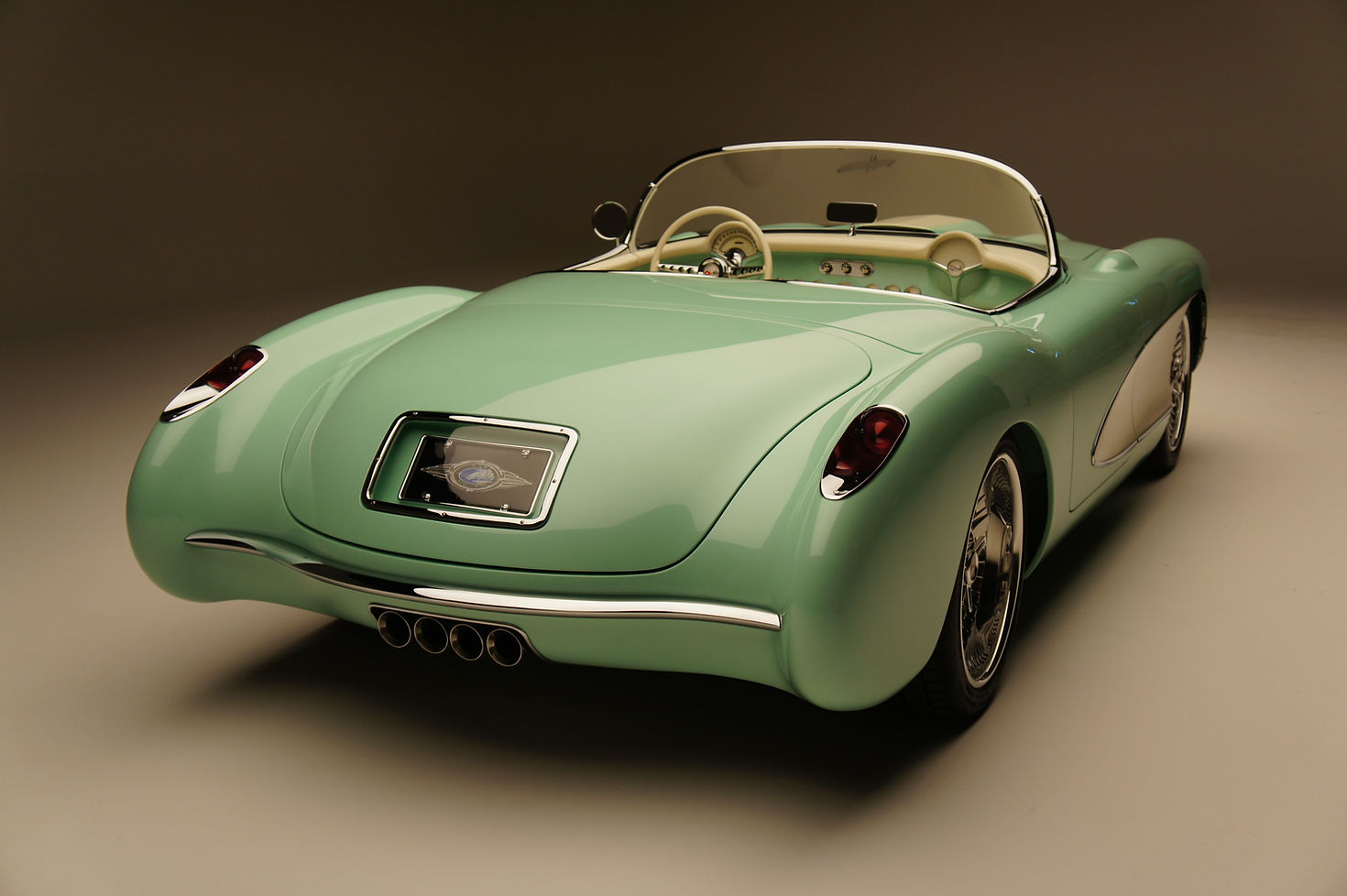 1957 Corvette Custom Cruiser Rear View