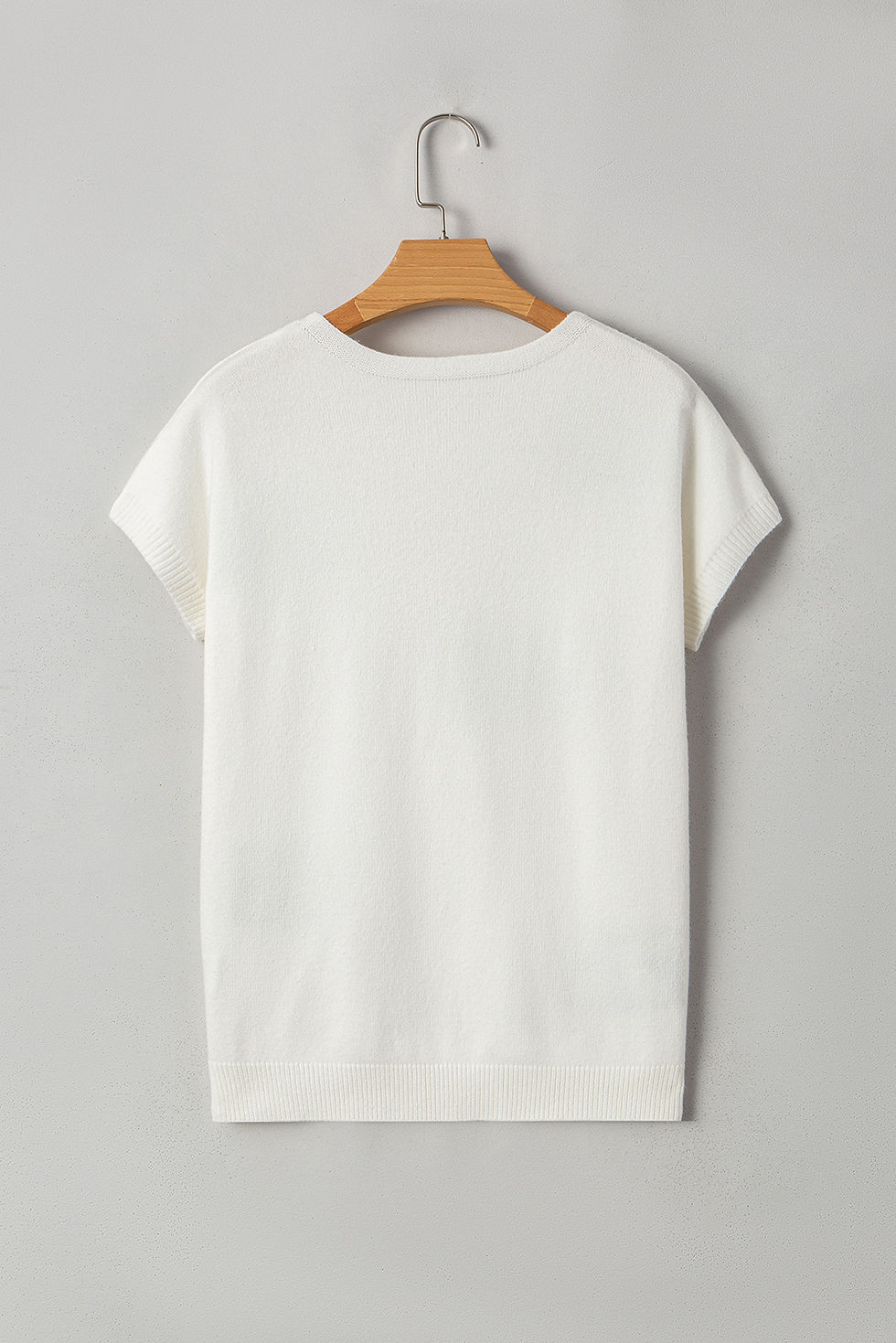 Thumbnail: White Bow Knit Top