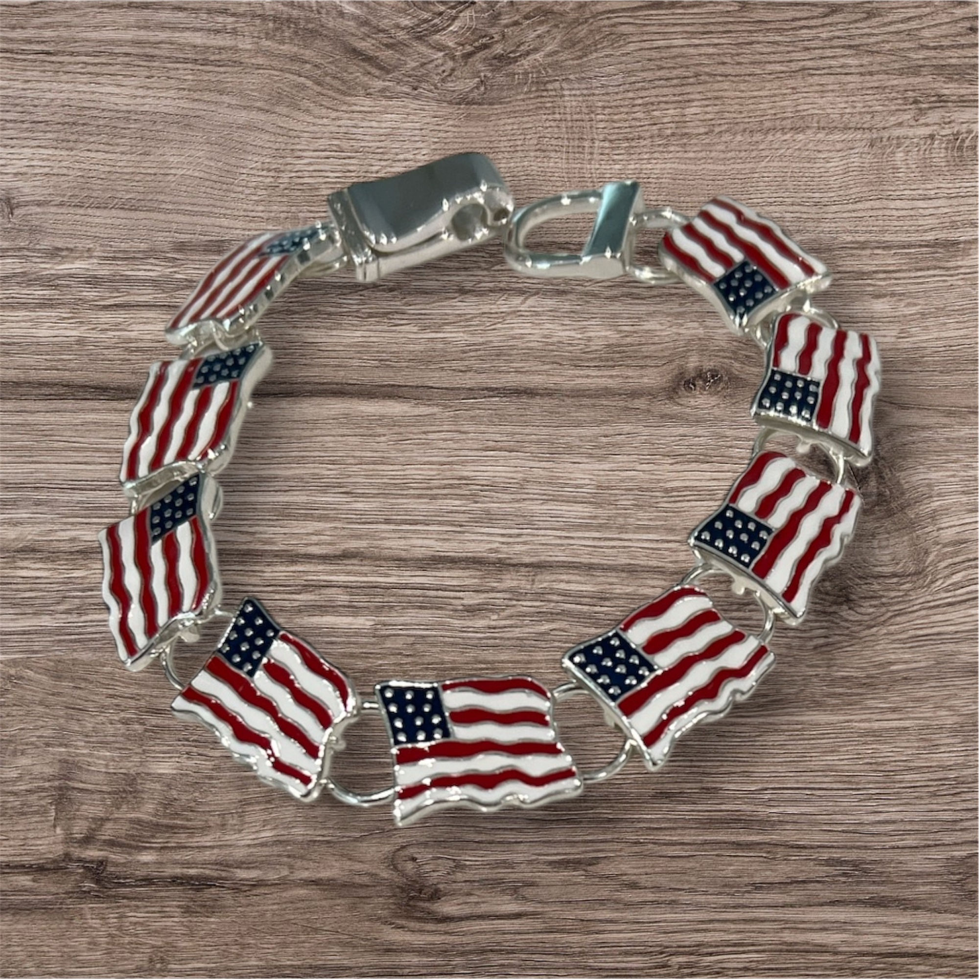 American Flag Bracelet