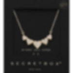 14K Gold Dipped CZ Pave Heart Necklace