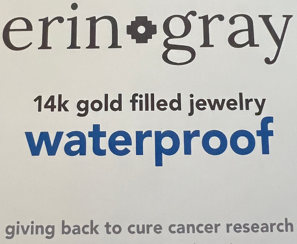 Thumbnail: 2MM NEWPORT STEEL BLUE + GOLD FILLED WATERPROOF BRACELET