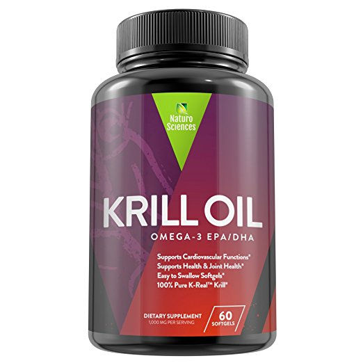 Antarctic Krill Oil Omega 3 Supplement By Naturo Sciences