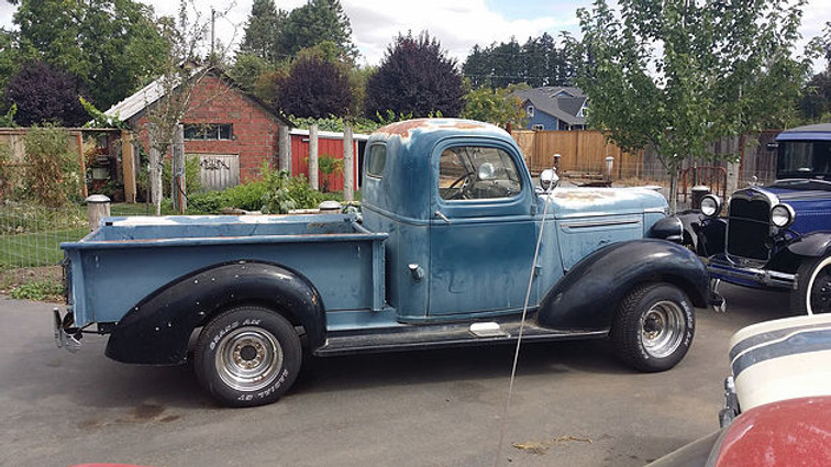 Chevy truck patina