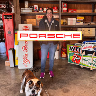 Denwerks Porsche Sign