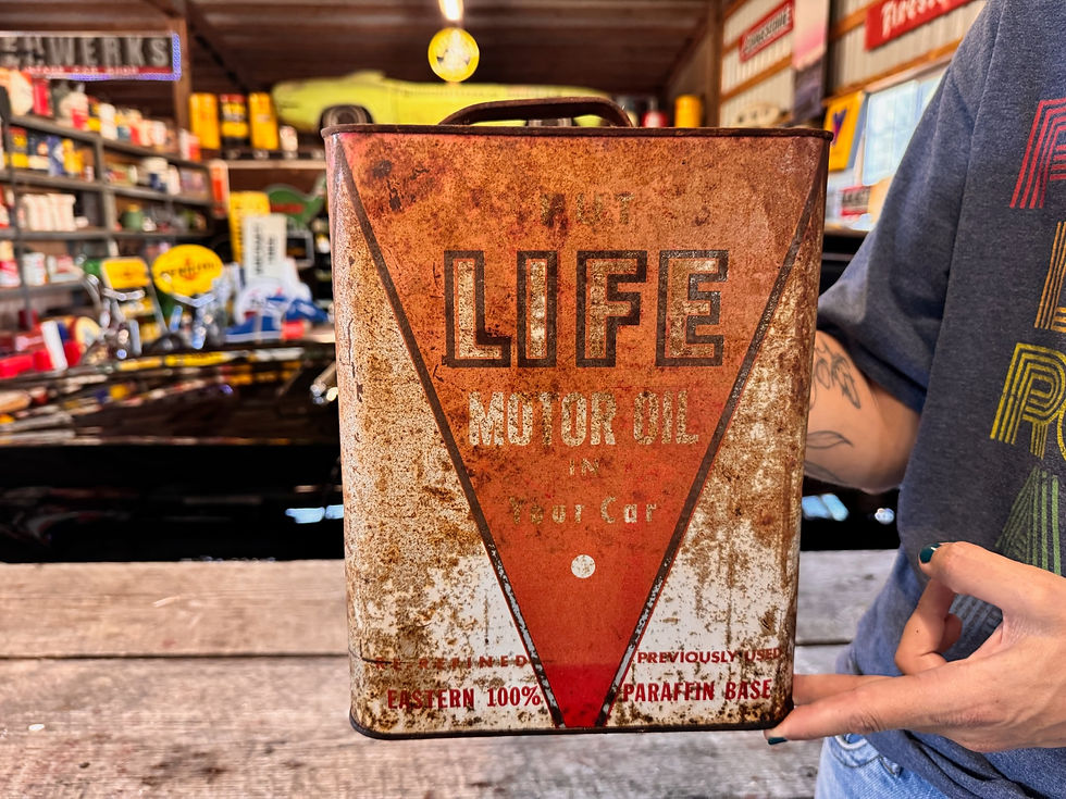 Vintage Oil Can