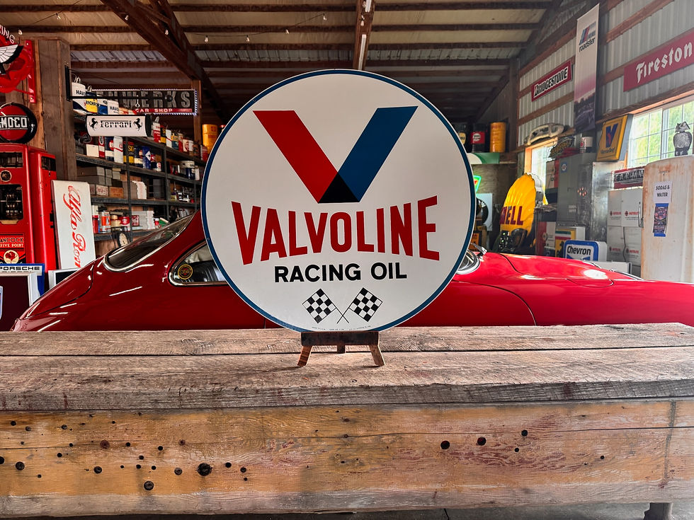 Thumbnail: Round Valvoline Sign