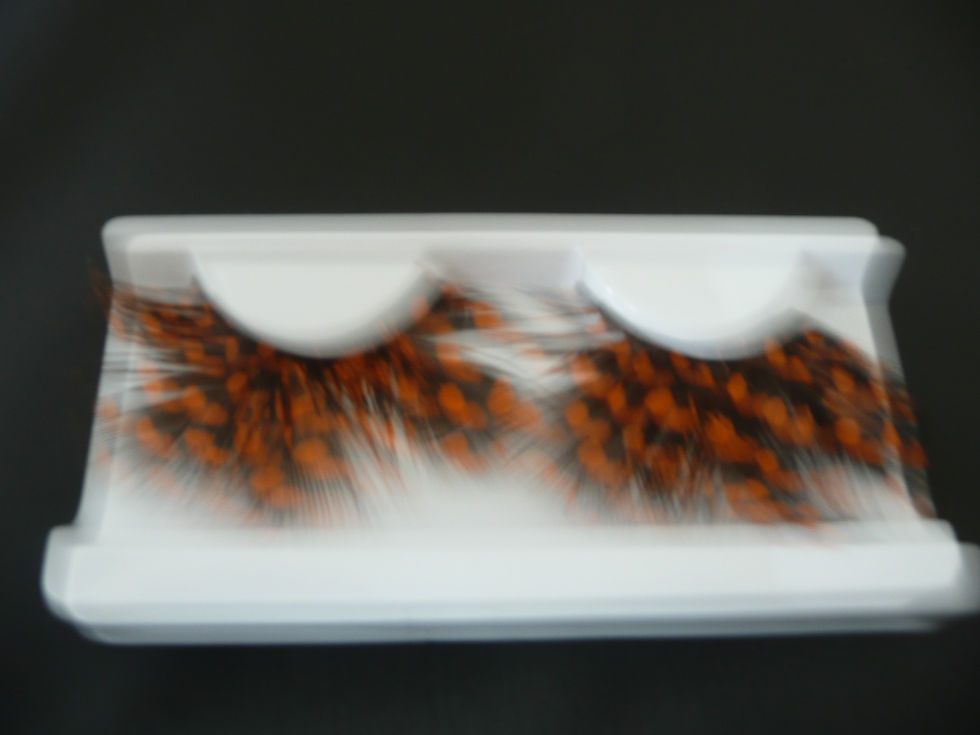 Thumbnail: FEATHER LASH POLKA DOTS BLUE