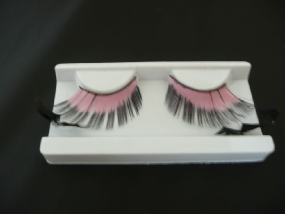 Thumbnail: FEATHER LASH POLKA DOTS BLUE
