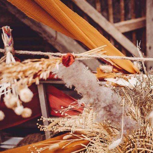 chemin de table gaze de coton location