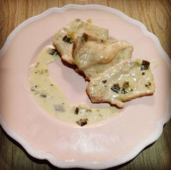 Pollo al verdeo