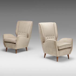 Mid-century modern lounge chairs
