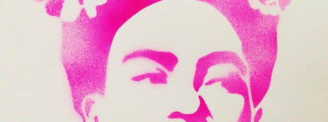 Frida Pink Notan
