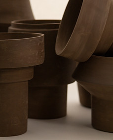 handmade chocolate raw Vases