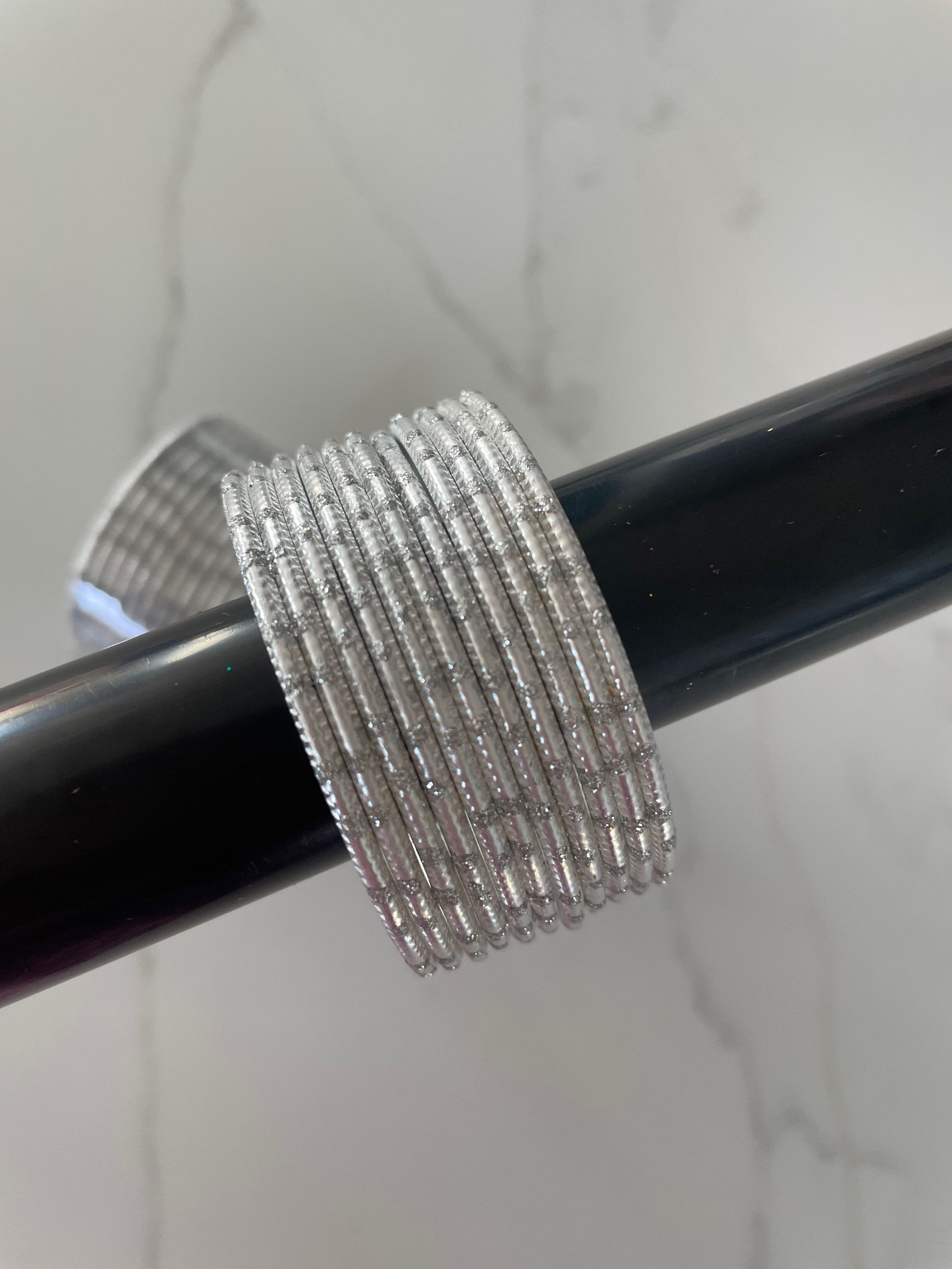 Silver Kids Bangles - Full Pack