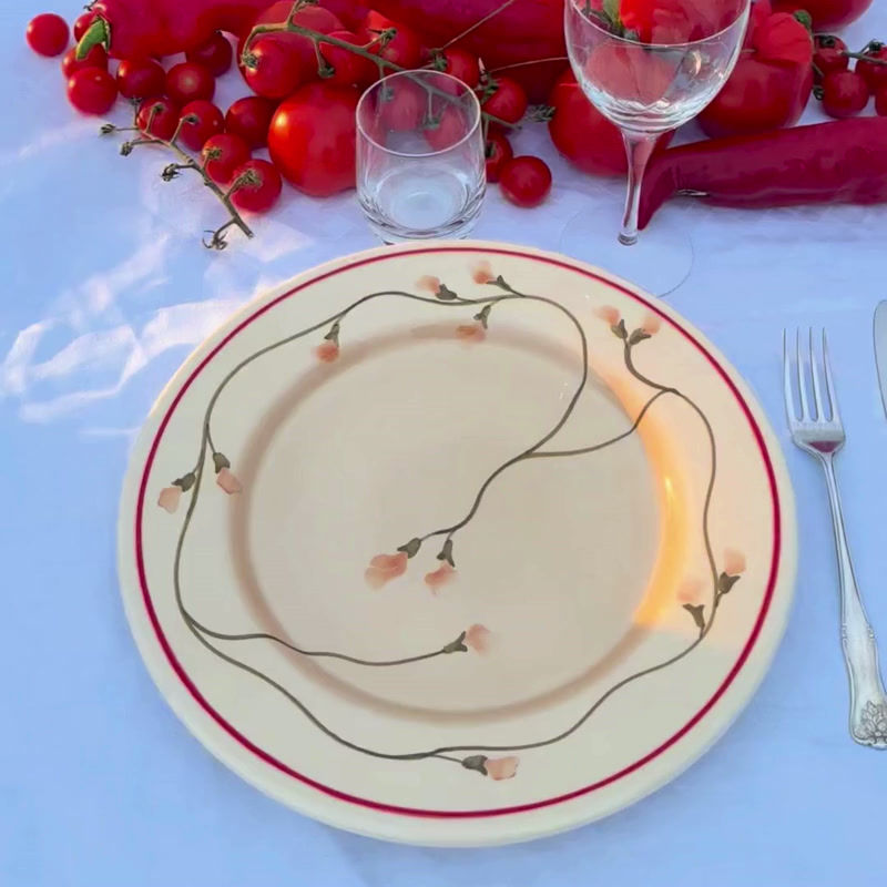 Thumbnail: SWEET PEA SIDE PLATE