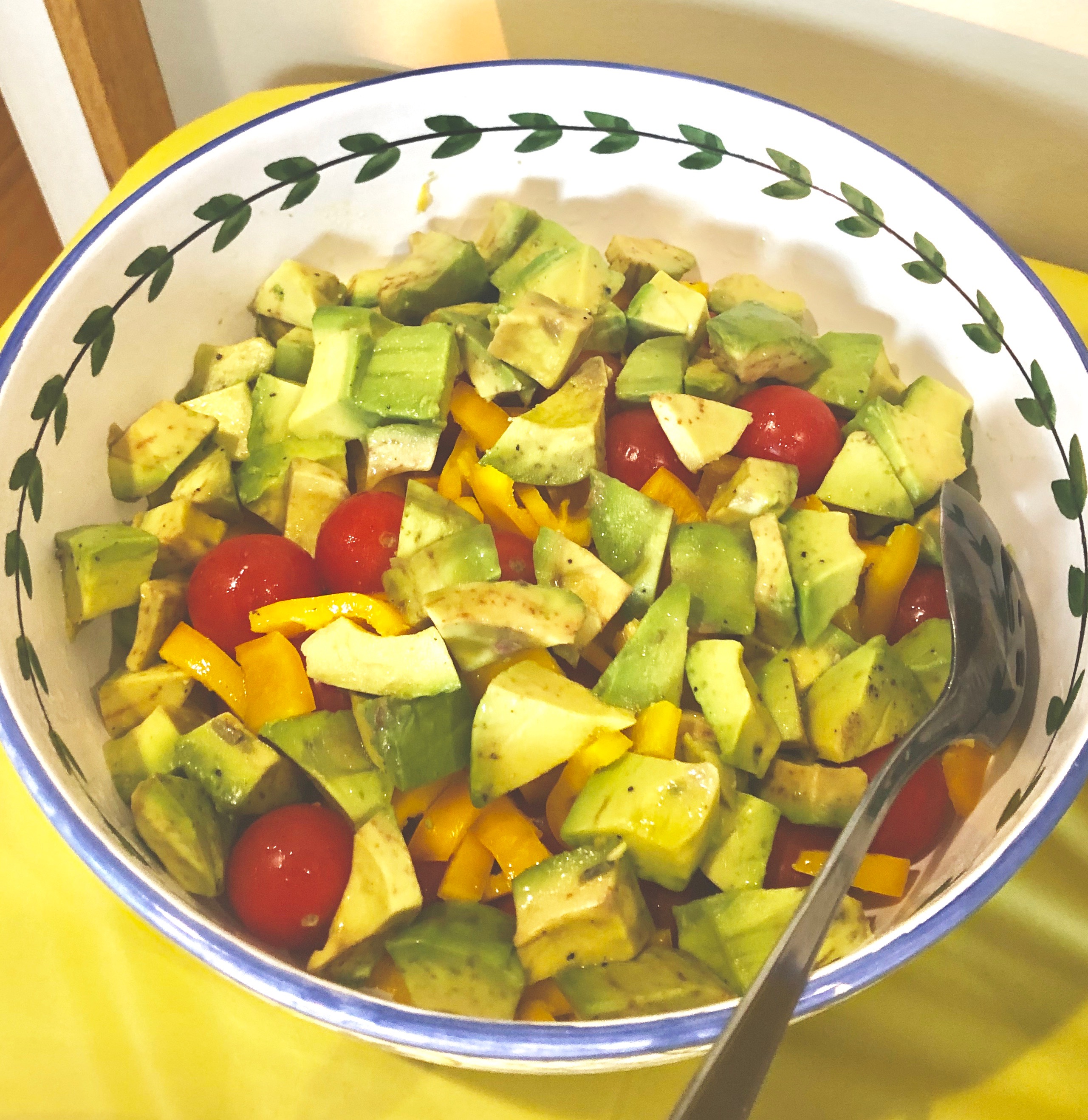 Avocado and Cherry Tomotato