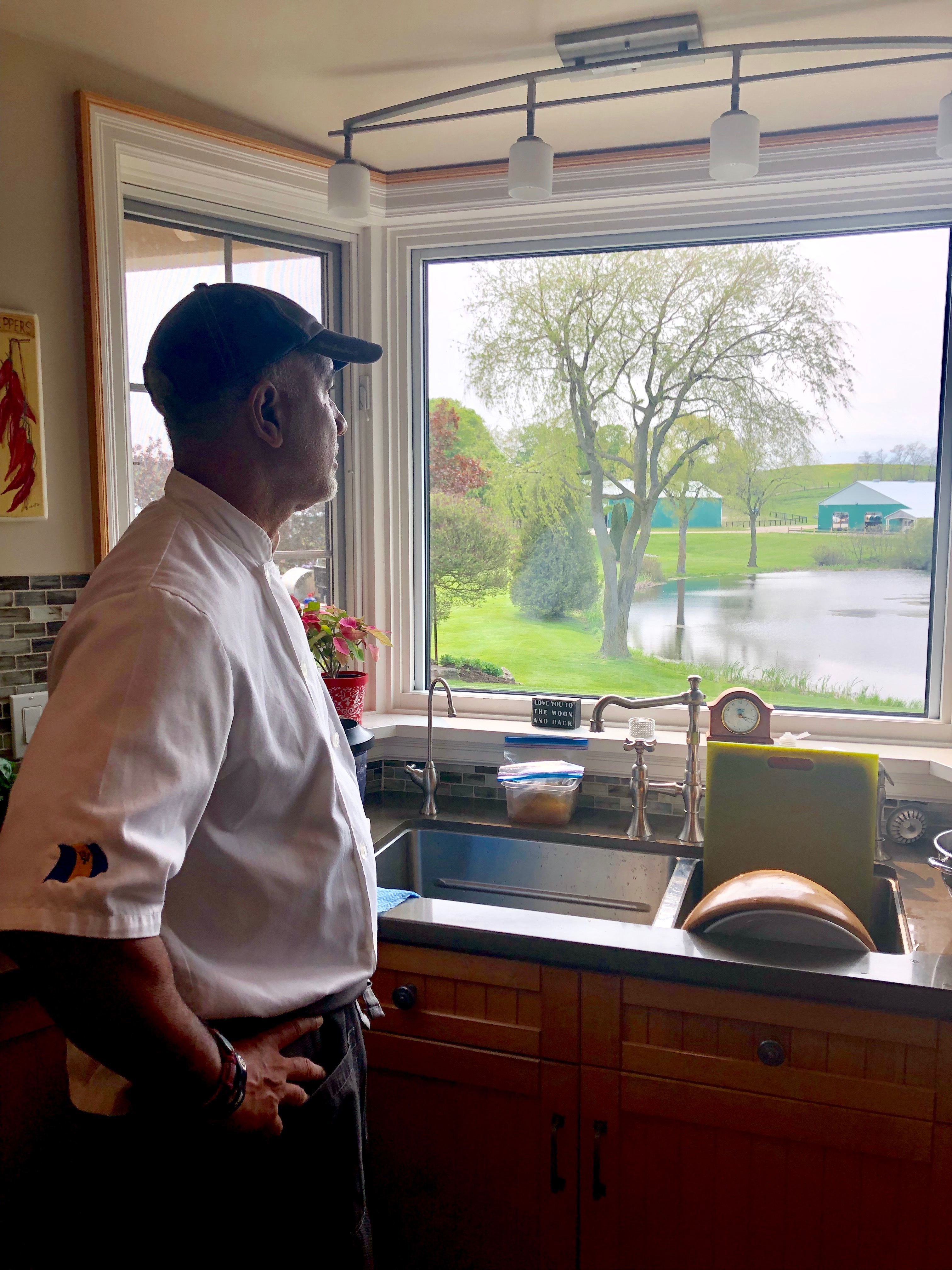 Chef in deep thought
