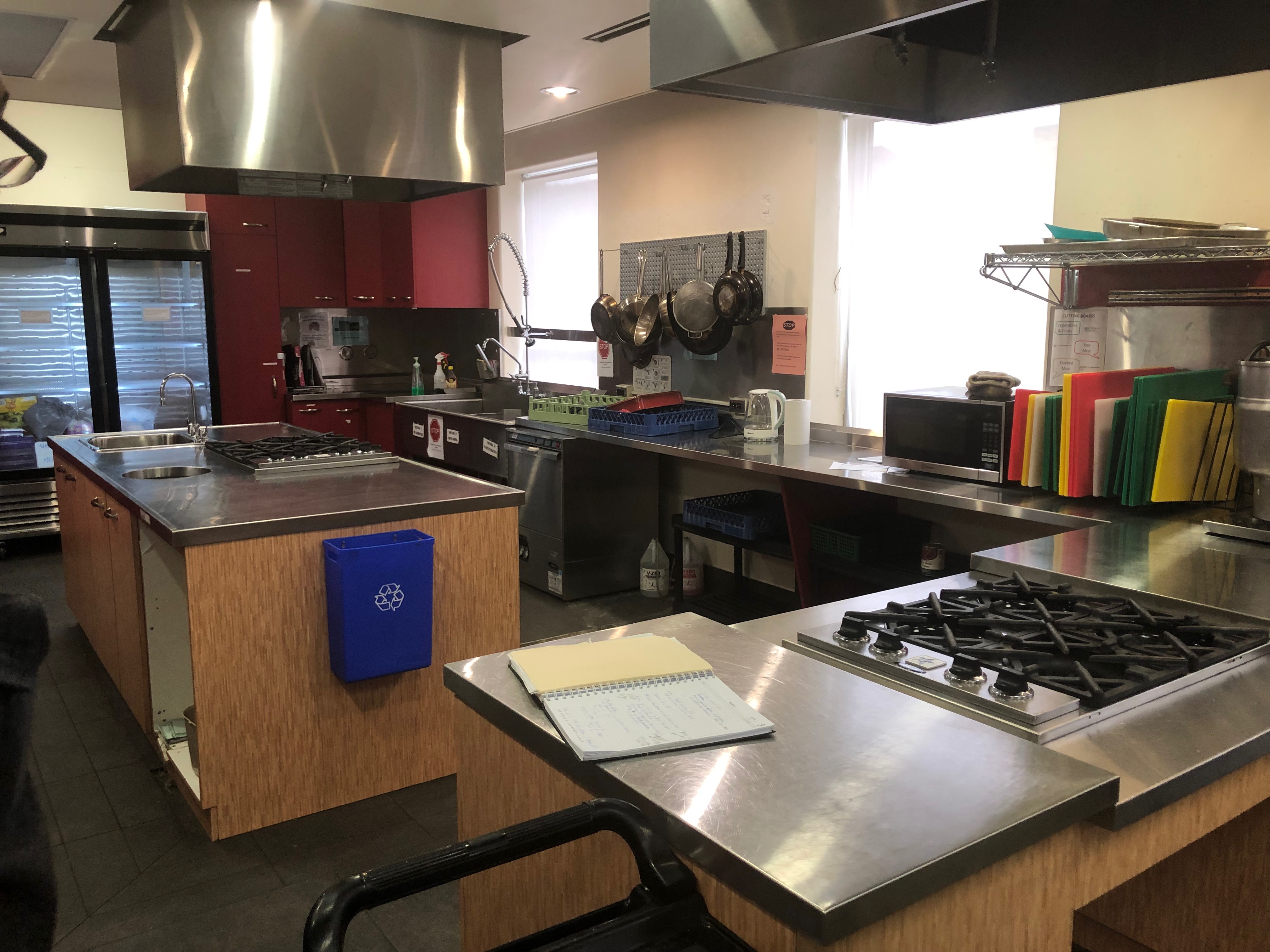 Our prep kitchen