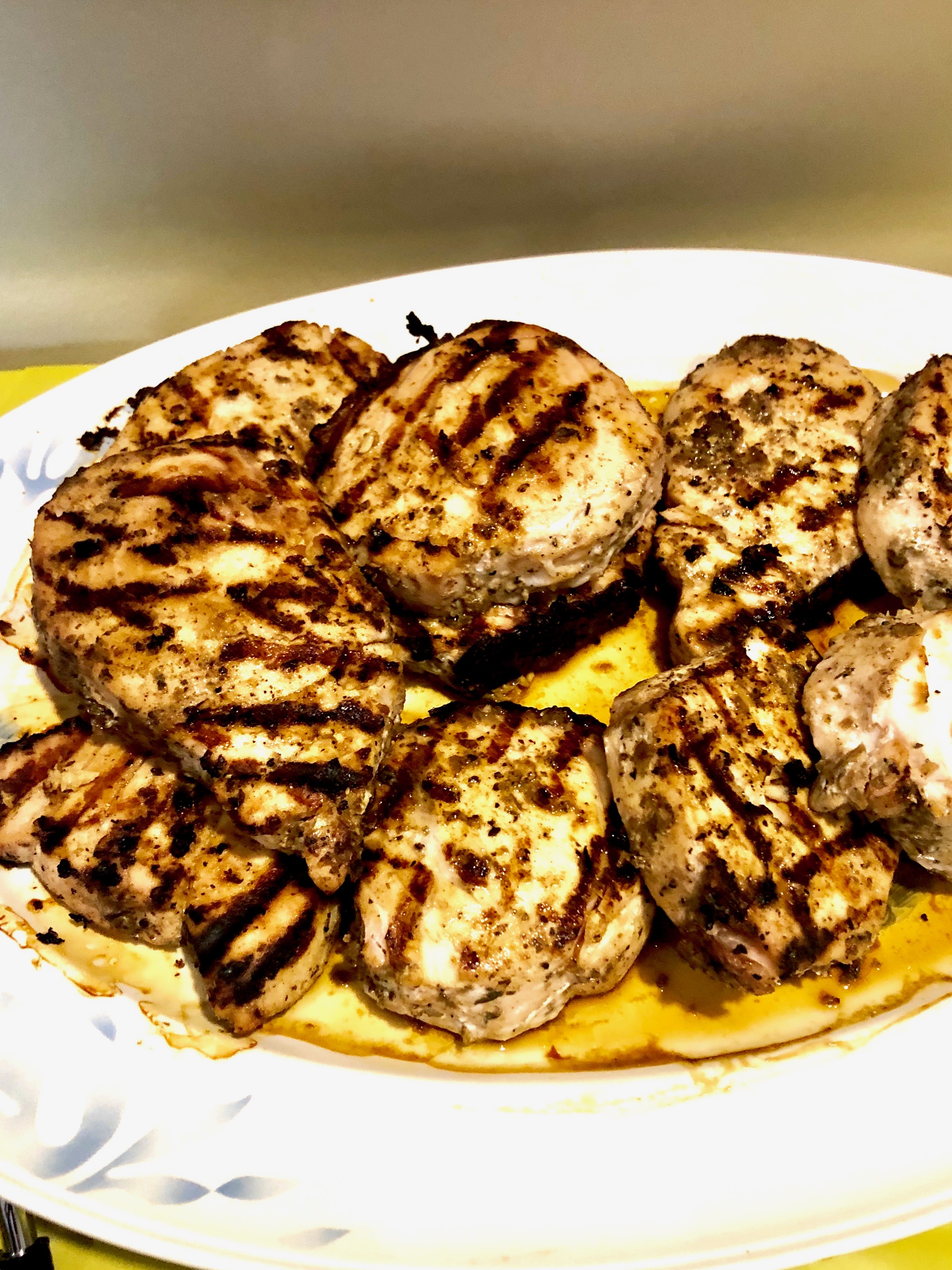 Jerk BBQ swordfish