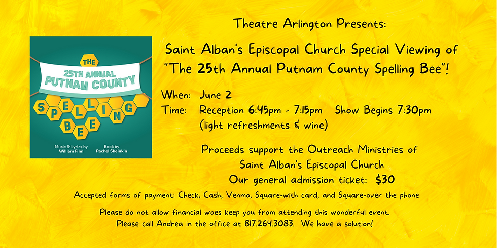 The 25th Annual Putnam County Spelling Bee Event! Tickets on Sale Now!
