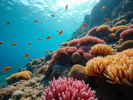 AI generated photo underwater