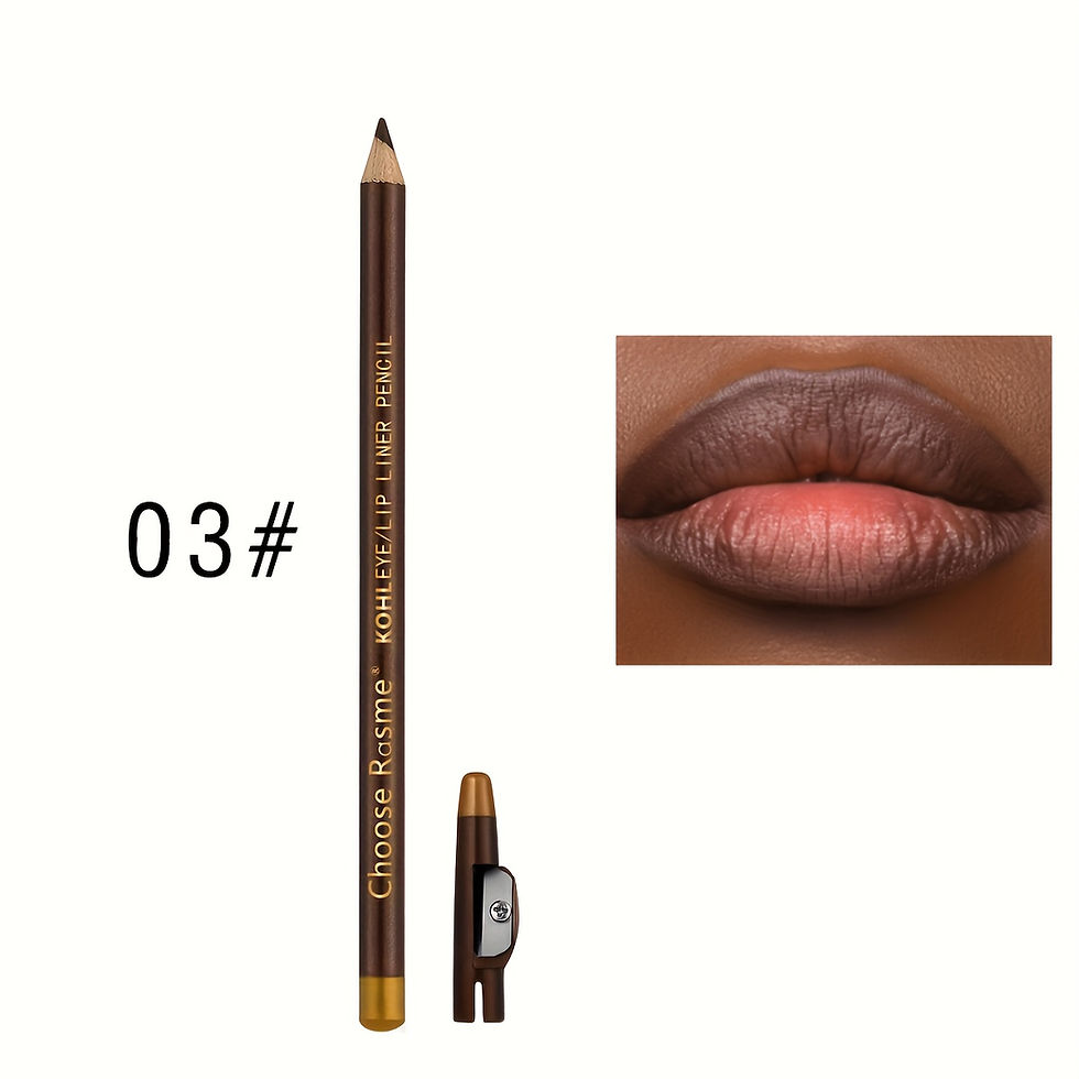 Thumbnail: 3-in-1 Waterproof Beauty Pencil Set – Brow, Eyeliner & Lip Liner