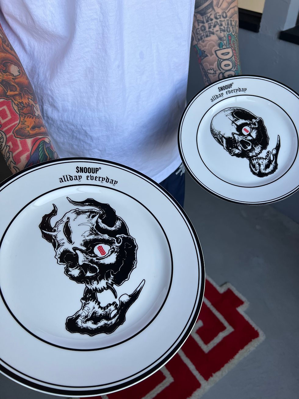 サムネイル： SNOOUP×56tattoo 13th 23cm,28cm皿