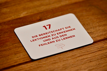 Erfolgsprinzip 17: Fehler als Chance. Bewusst hinschauen, lernen und liebevoll neu entscheiden.