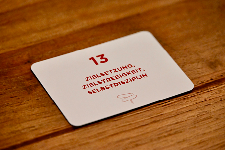 Erfolgsprinzip 13 - Zielsetzung, Zielstrebigkeit und Selbstdisziplin 