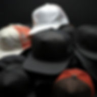 black basic trucker snapback mesh and foam.jpg