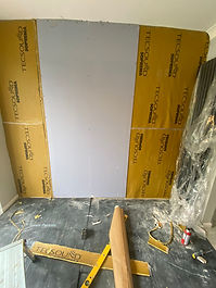 Soundproof system to party wall