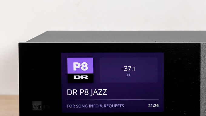 Lyngdorf TDAI-2210 digital streaming integrated amplifier with color glass touchscreen by The Home Cinema Co.