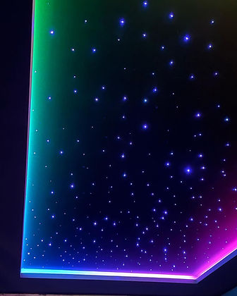Star Light ceiling with coffer