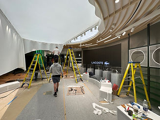 Acoustic Stretch Ceiling Regent Street Lecoste