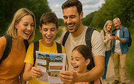 Postbote Leo Tour, Erlebnis für Familien, Freunde, Firmen. Schnitzeljagd, Rätseltrail, Entdecken und geniessen.