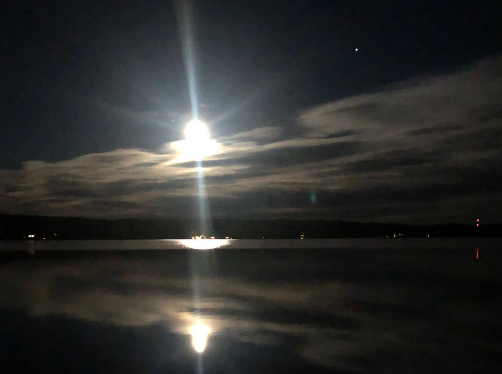 Photo by © Elaine M. Grohman - Night Sky Mirror