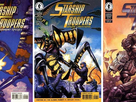 STARSHIP TROOPERS COMICS Y LIBRO EN ESPAÑOL